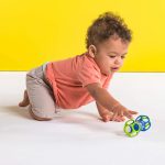 Bright Starts Rattle and Shake Barbell Toy - Pretty in Pink, Ages 3 Months + - Image 3